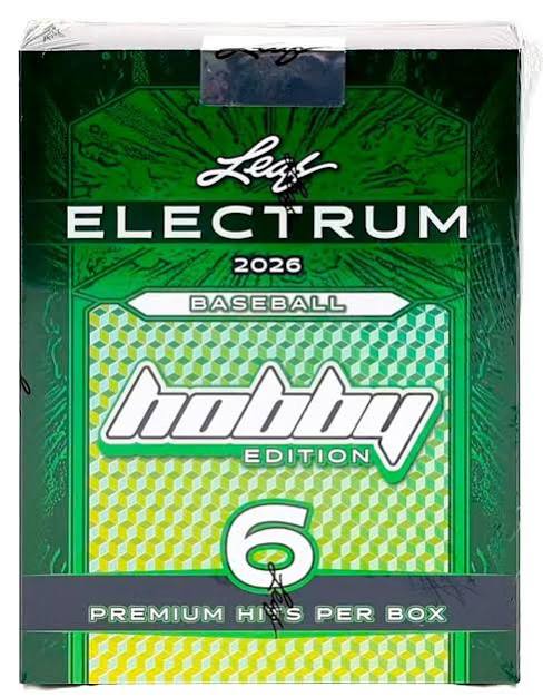 Leaf Electrum 2026 Baseball Hobby Edition Box