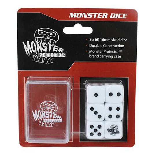 Monster Protectors Monster Dice Set White