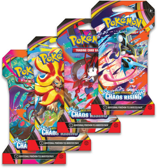 Chaos Rising Sleeved Booster Pack