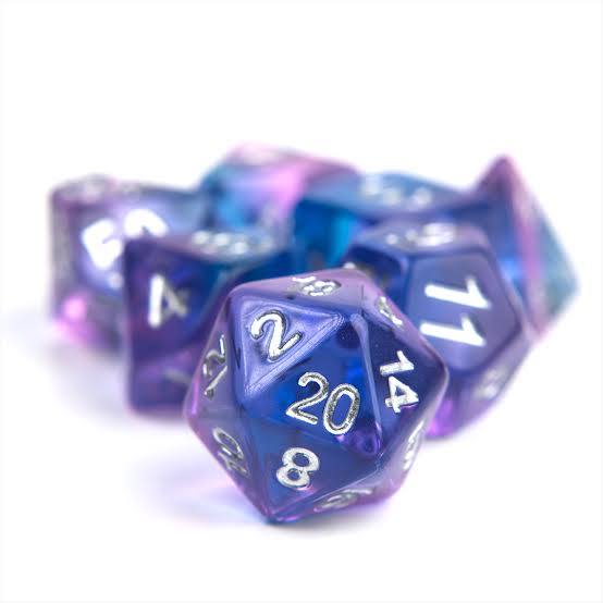 Sirius Dice - Dice Set - Violet Betta