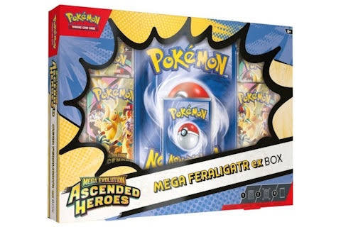Ascended Heroes Mega Feraligatr ex Box - ME: Ascended Heroes (ASC)