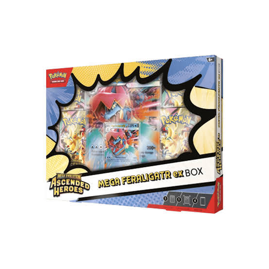 Ascended Heroes Mega Feraligatr ex Box - ME: Ascended Heroes (ASC)