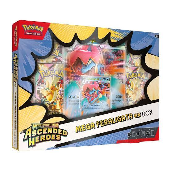 Ascended Heroes Mega Feraligatr ex Box - ME: Ascended Heroes (ASC)