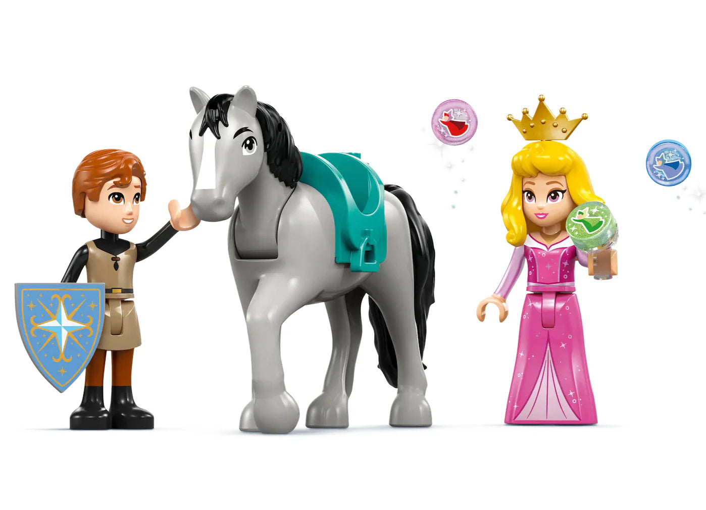 Maleficent’s Dragon Form and Aurora’s Castle 43240