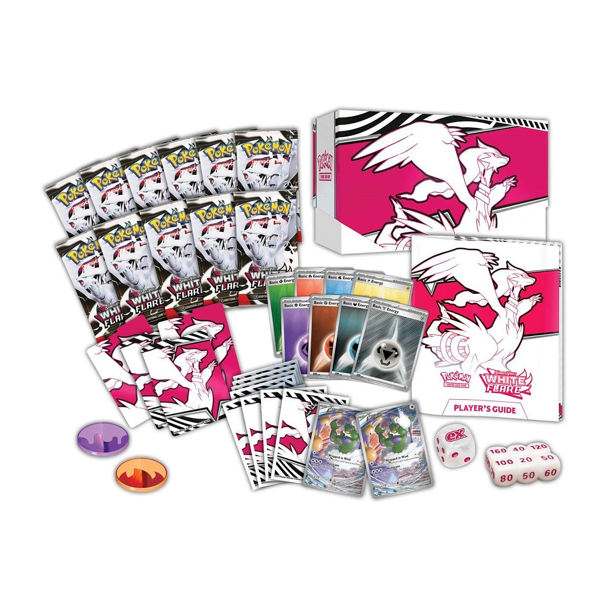 White Flare Elite Trainer Box