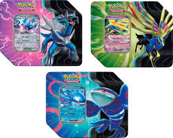 Azure Legends Tin [Kyogre ex, Xerneas ex, Dialga ex]