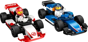 F1 Williams Racing and Haas F1 Race Cars 60464