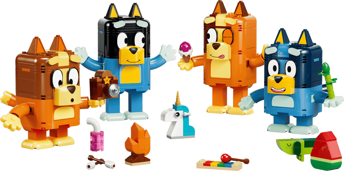 Brick-Built Bluey Family | 11217