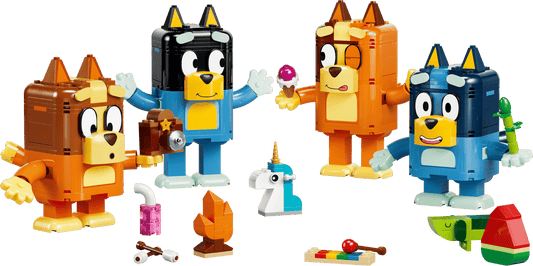 Brick-Built Bluey Family | 11217