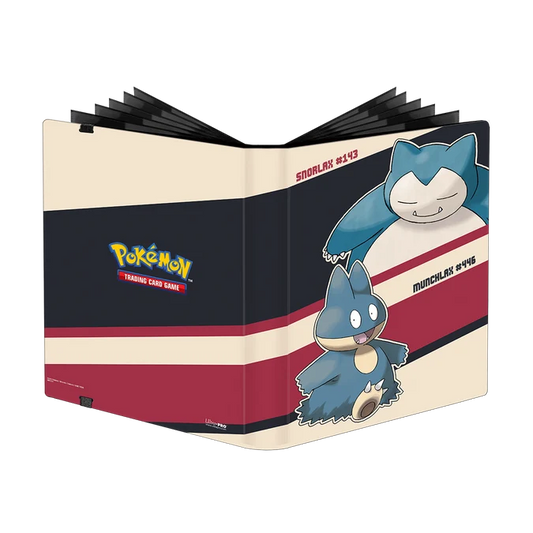 Snorlax and Munchlax 9-Pocket Portfolio for Pokémon