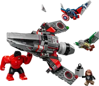 Captain America vs. Red Hulk Battle 76292