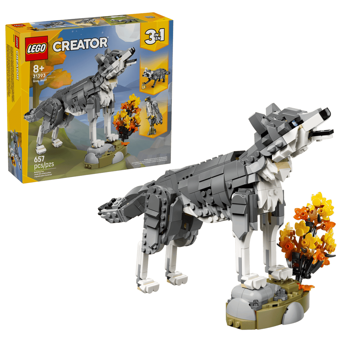 Forest Animals: Gray Wolf | 31393