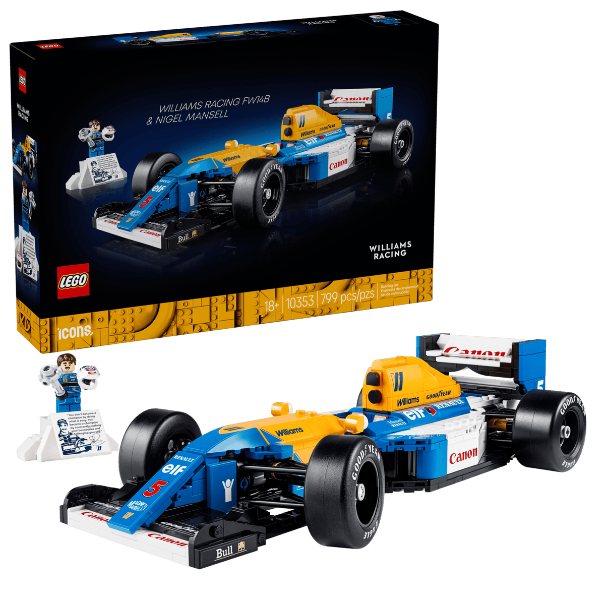 Williams Racing FW14B & Nigel Mansell | 10353