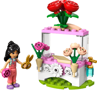 Flower Stand with Roses 30721