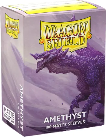 Dragon Shield Game Sleeves Matte Amethyst 100ct Pack