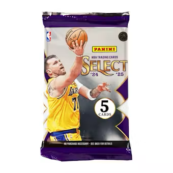 Panini Select '24 '25 Basketball 4-Card pack