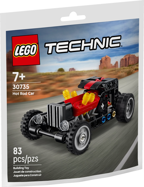 Hot Rod Car 30735 (Paper)