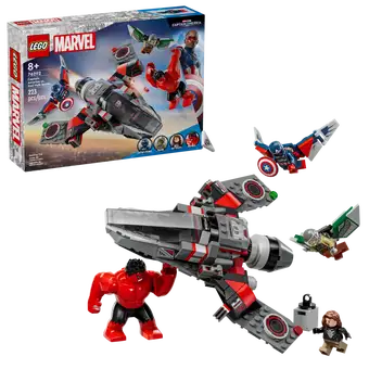 Captain America vs. Red Hulk Battle 76292