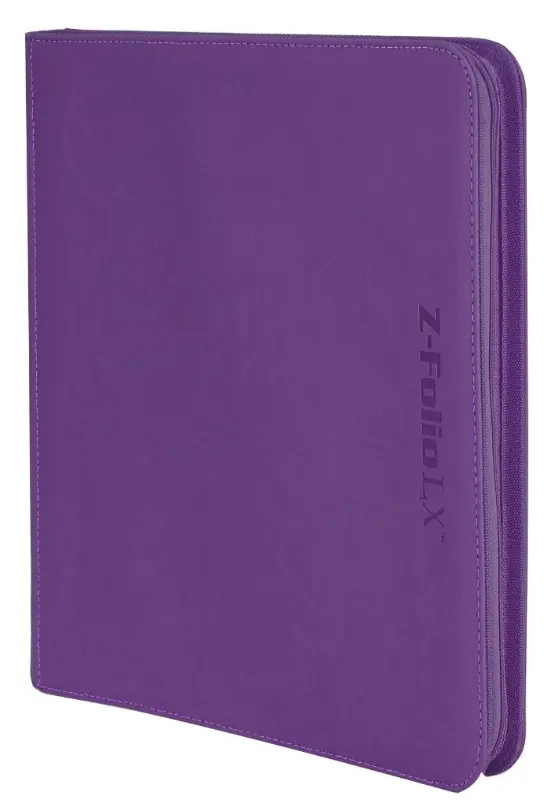 BCW 12 Pocket Z Folio LX - Purple