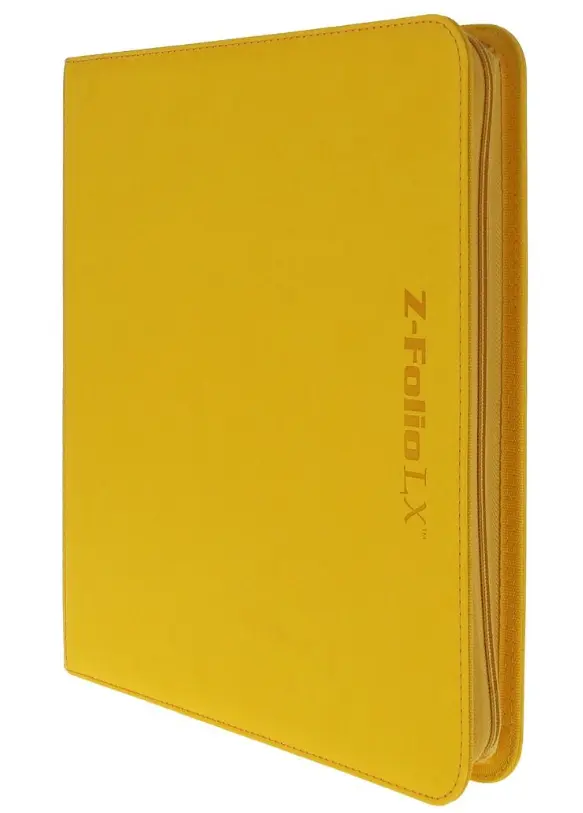 BCW 12 Pocket Z Folio LX - Yellow