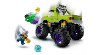 The Hulk Truck vs. Thanos 76312
