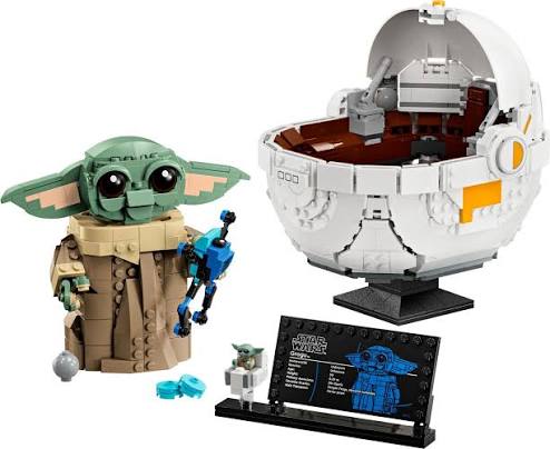 Grogu with Hover Pram - LEGO 75403