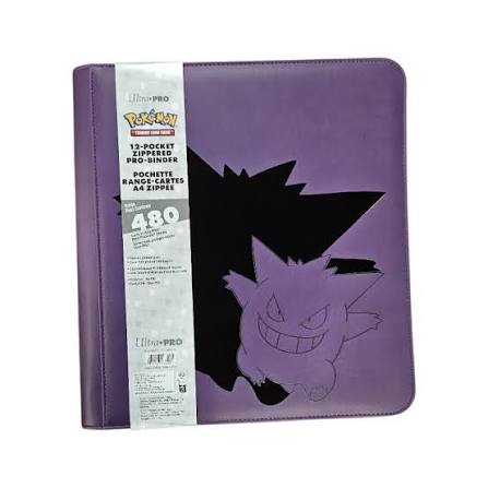 Ultra Pro Pokémon TCG 12-Pocket Zippered Pro-Binder – Gengar