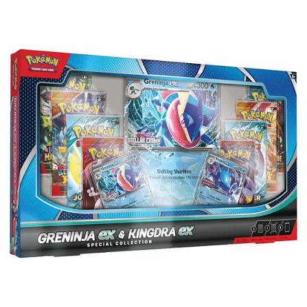 Greninja Ex and Kingdra Ex
