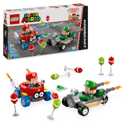 Baby Mario and Baby Luigi