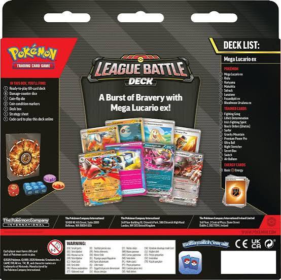 League Battle Deck [Mega Lucario ex]