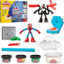 Marvel playdough spider-man