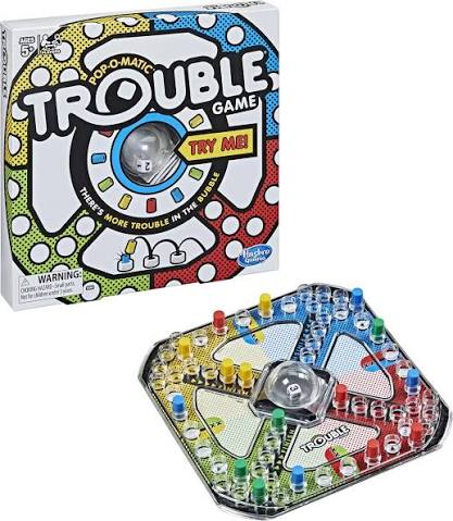 Trouble Board Game