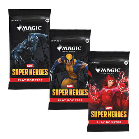 MTG Marvel Super Heroes Play Booster