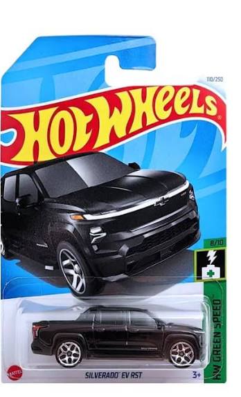 Hot Wheels Sliverado Ev Rst
