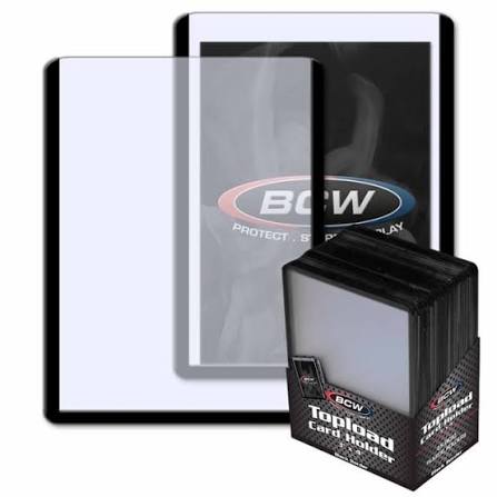 Toploader Card Holder Black