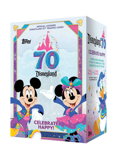 Topps Official Licensed Disneyland 70th Anniversary Trading Cards
