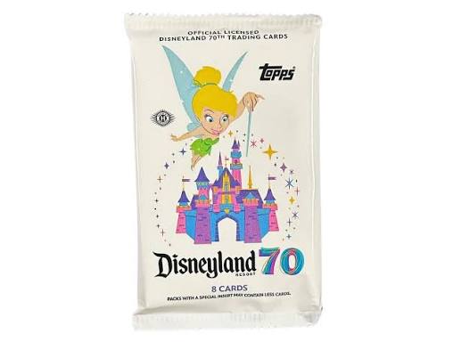 Topps Official Licensed Disneyland 70th Anniversary Trading Cards