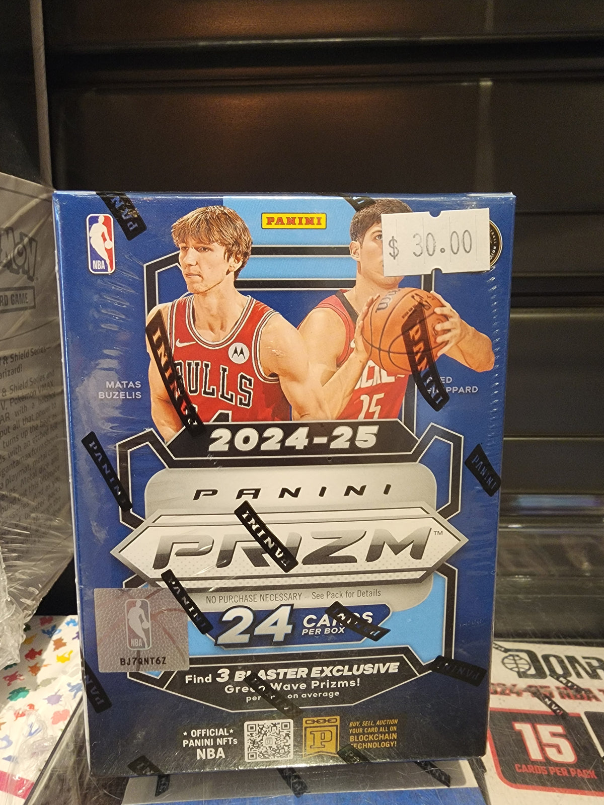 Panini Prizm Basketball Blaster Box Matas Buzelis / Reed Sheppard