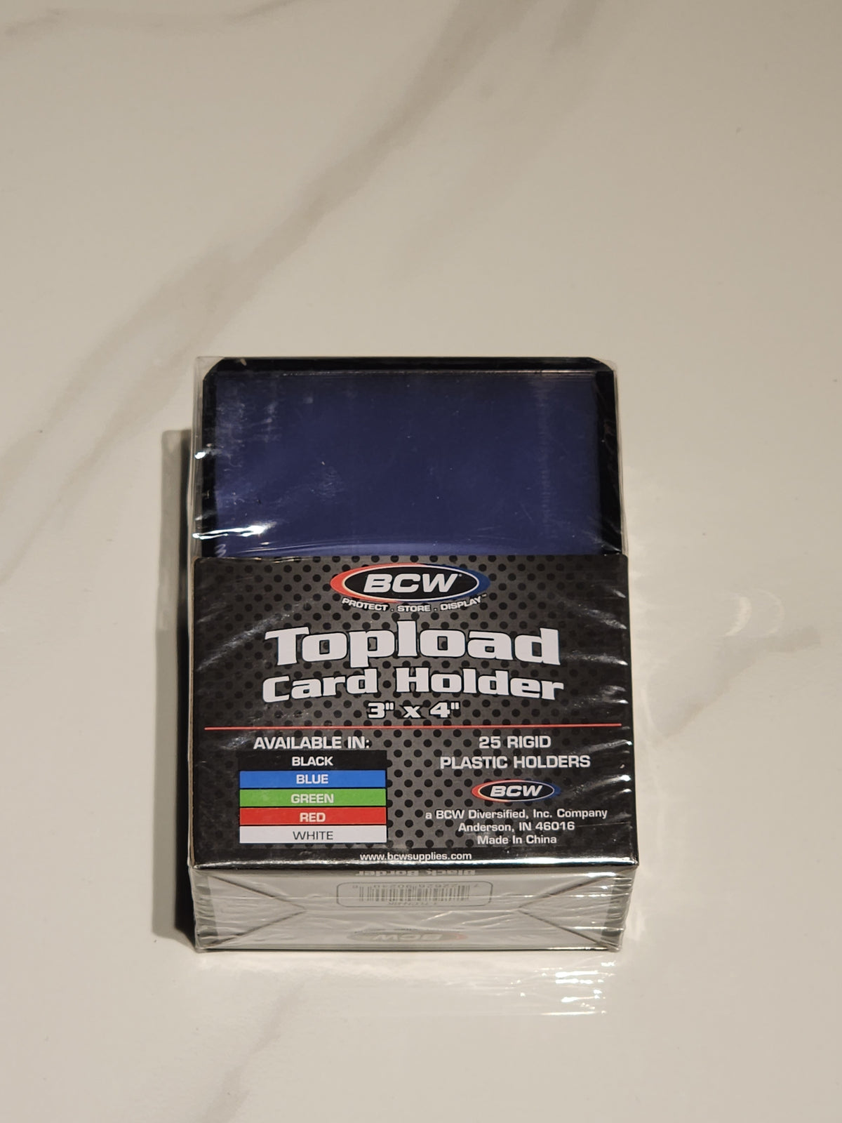 Toploader Card Holder Black