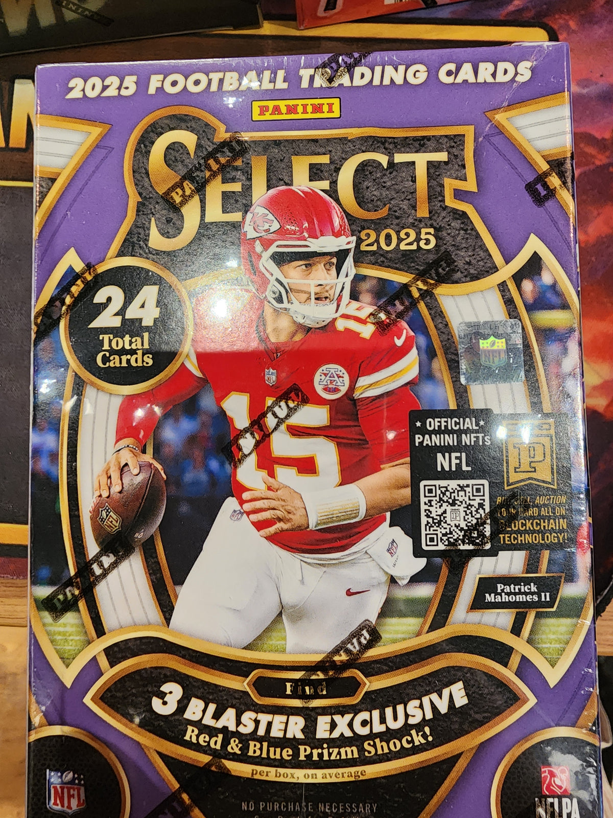 2025 Panini NFL Select Football Trading Card Blaster Box