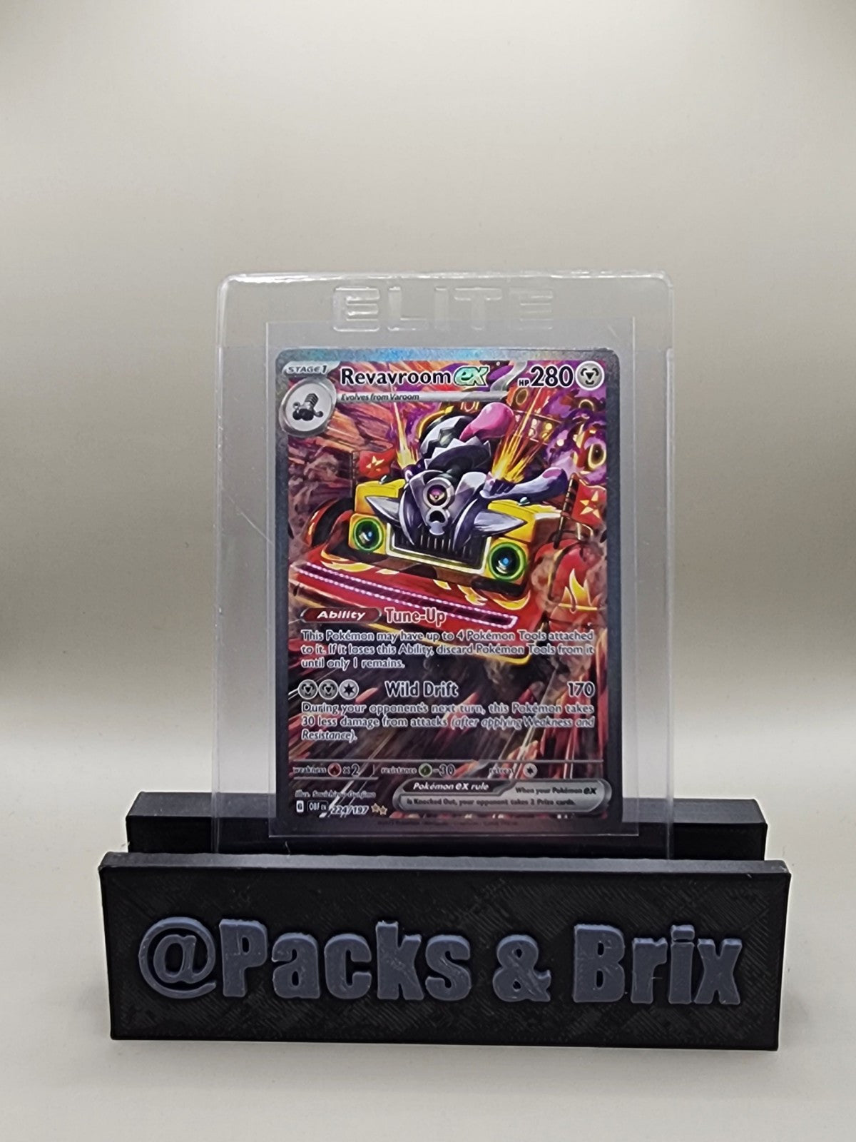 Revavroom ex 224/197 Sv03: Obsidian Flames Holo