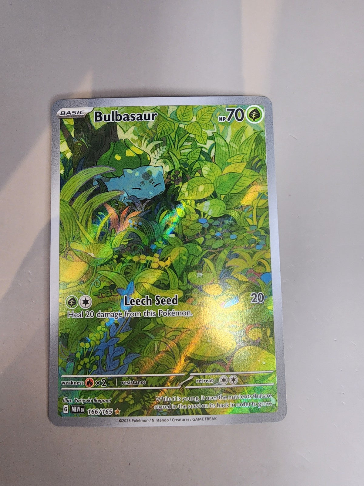 Bulbasaur 166/165 NM