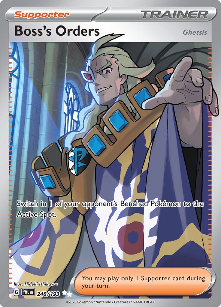 Boss's Orders 248/193 Sv02: Paldea Evolved Holo MP