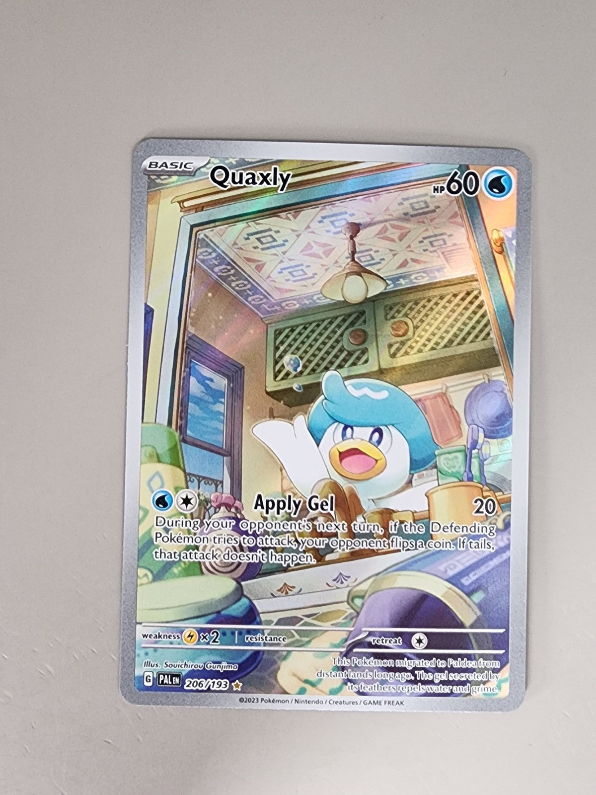 Quaxly 206/193 Sv02: Paldea Evolved Holo NM