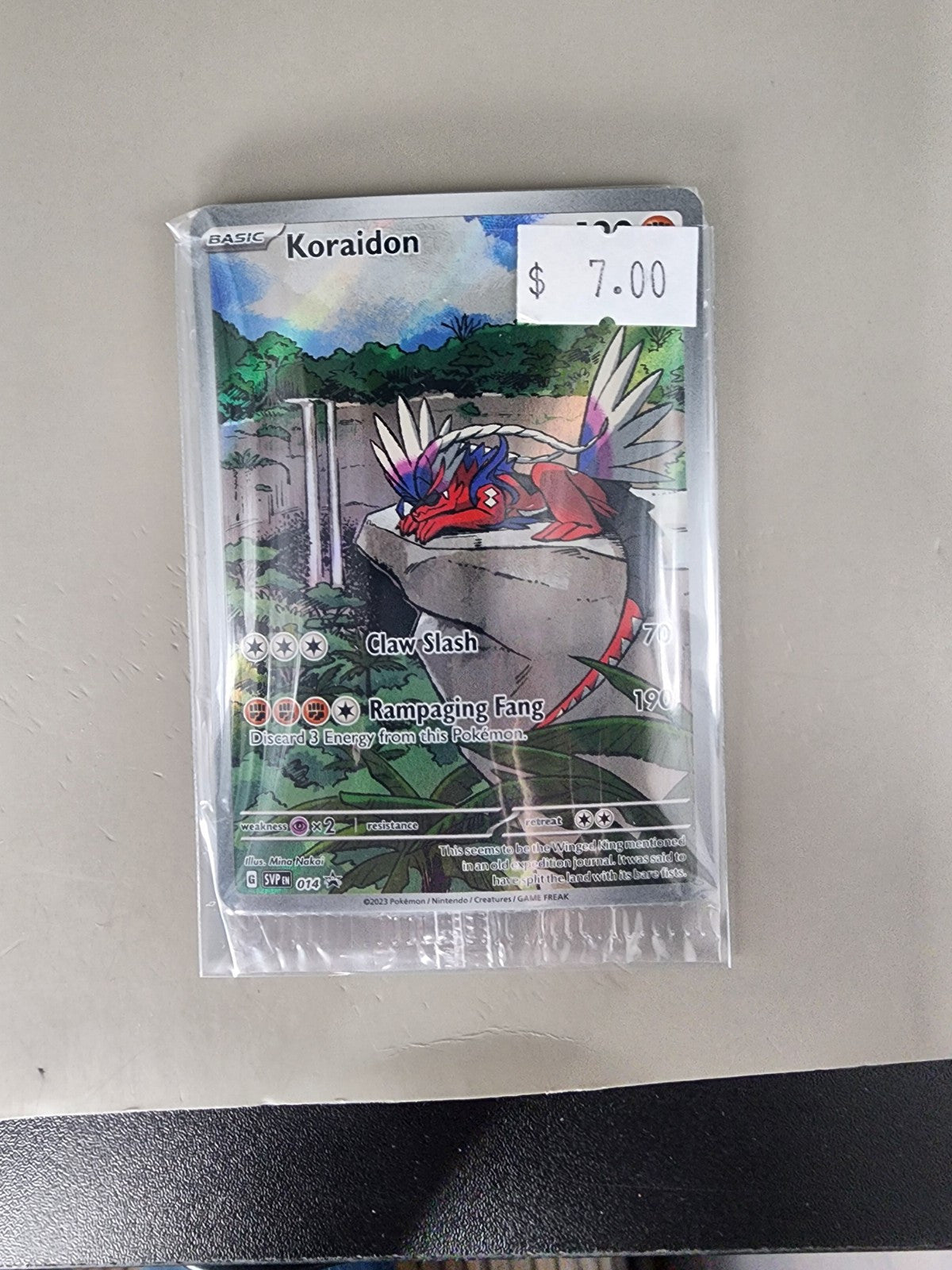 Koraidon 014 Promo Sealed