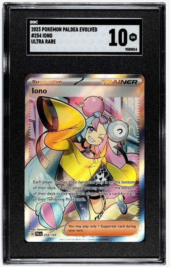 Iono 254/193 Sv02: Paldea Evolved Holo Near Mint (NM)