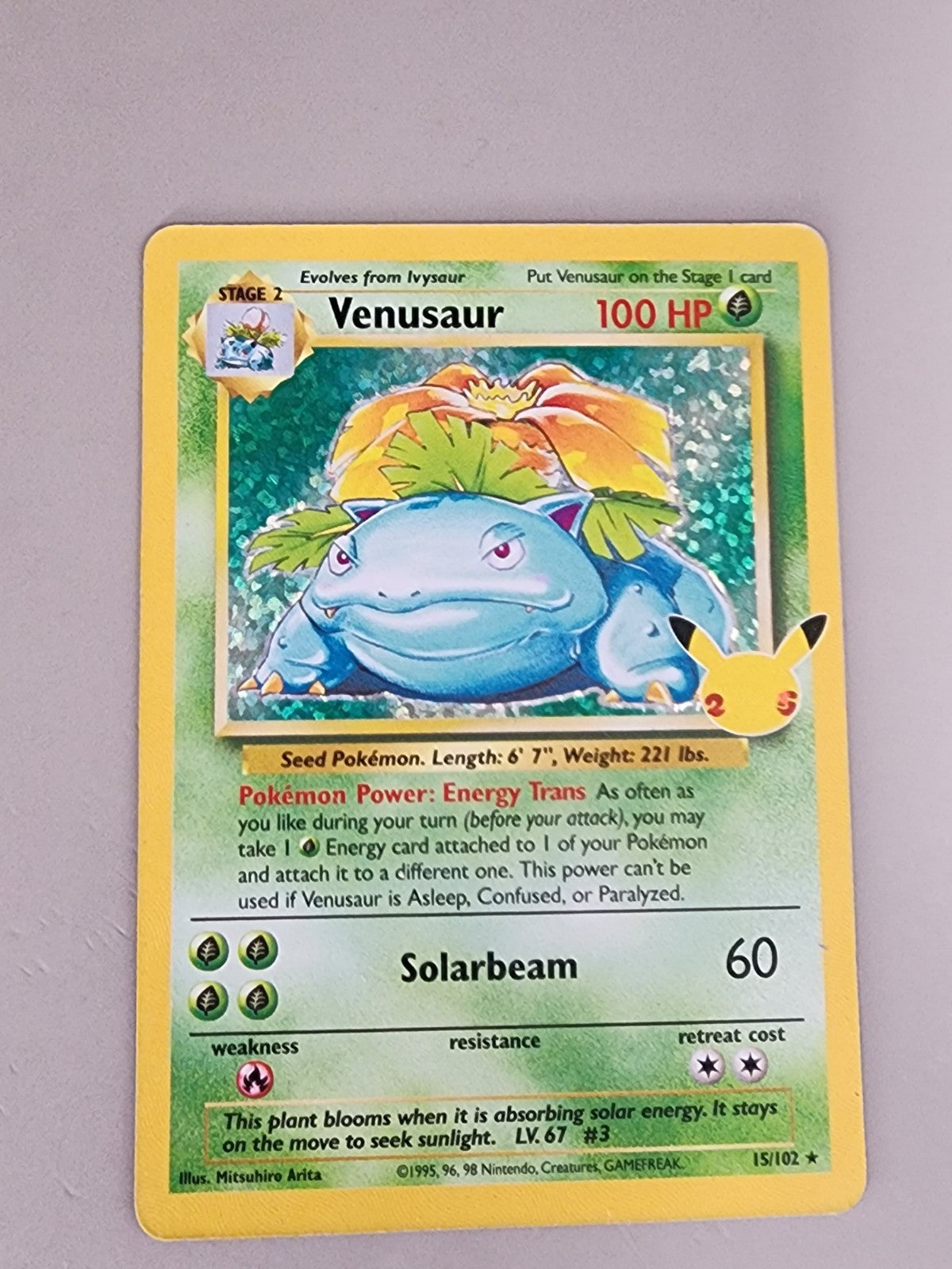 Venusaur 15/102 Celebrations NM