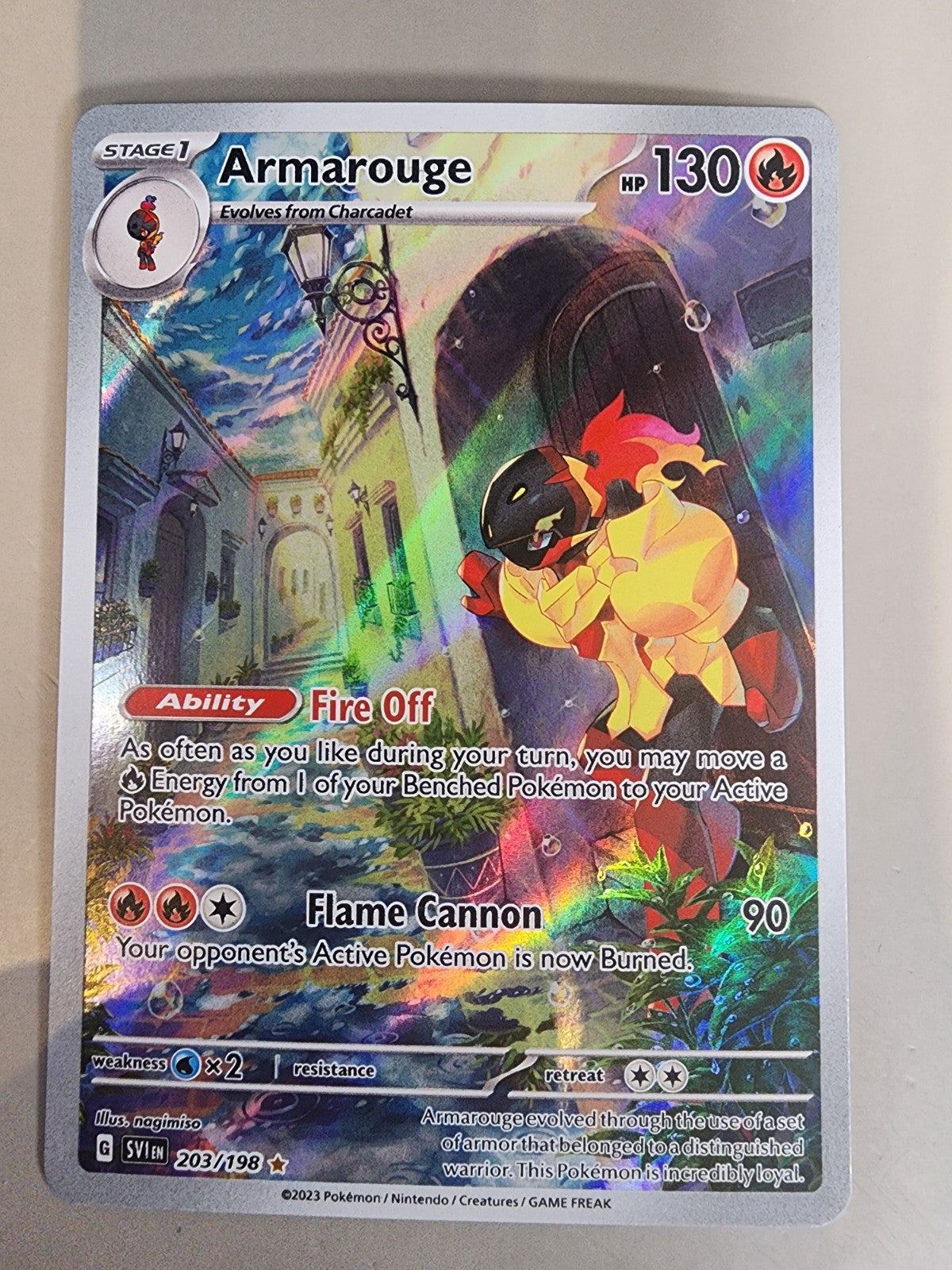 Armarouge 203/198 NM