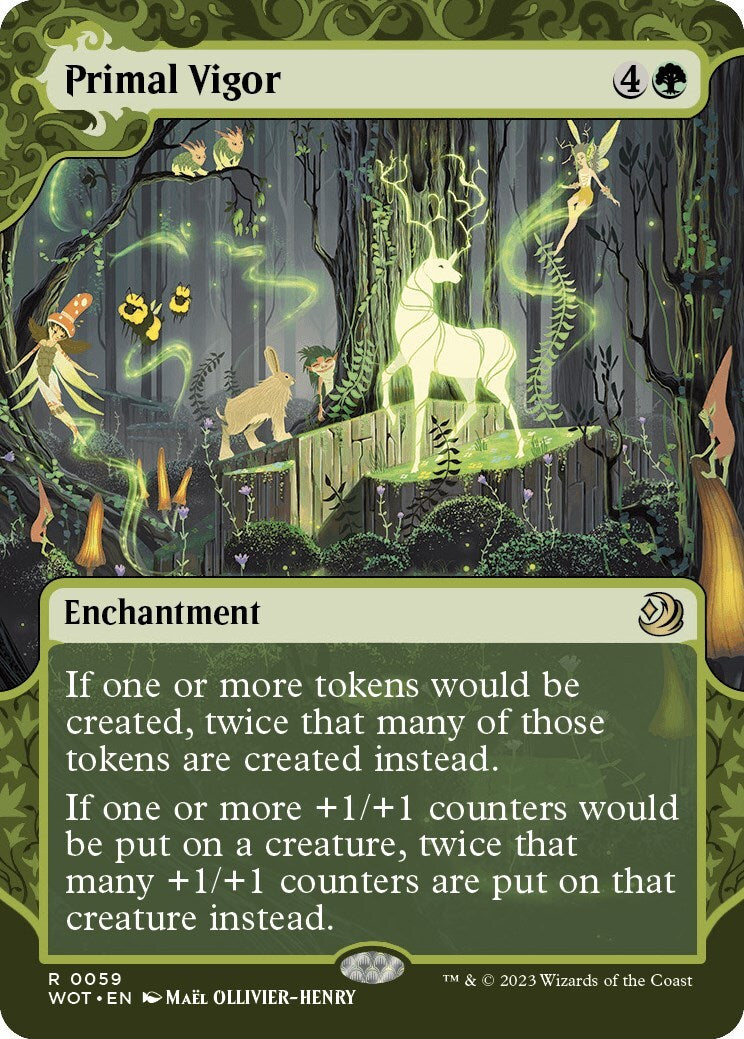 Primal Vigor Wilds of Eldraine: Enchanting Tales Regular