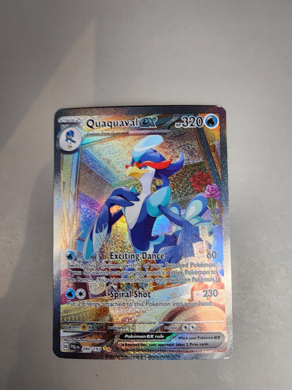 Quaquaval ex 260/193 Paldea Evolved Holo NM